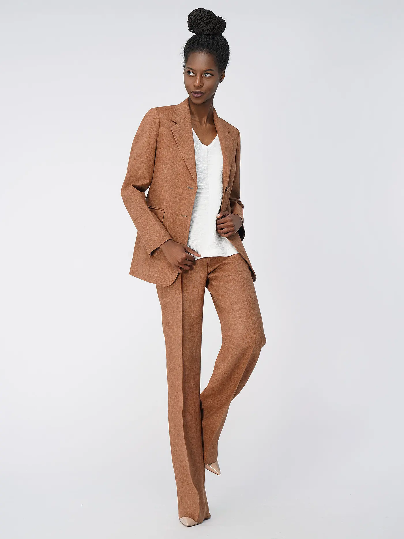 MAX MARA STUDIO | Leinenblazer TECA | 